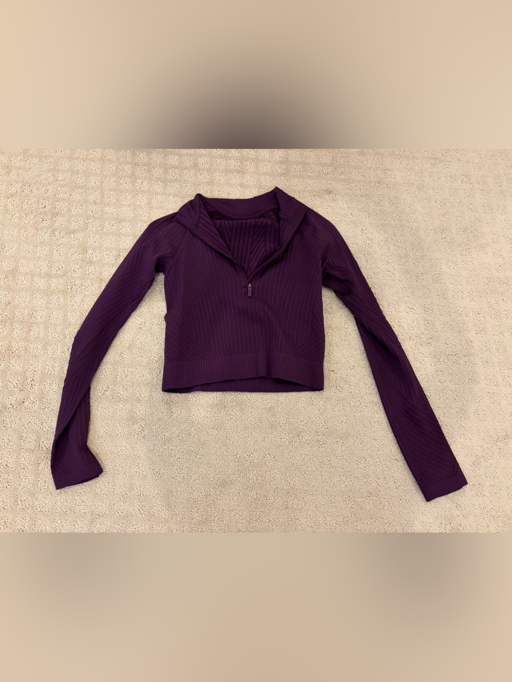 Lululemon Cropped Quarter Zip